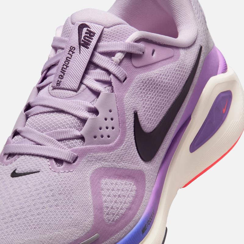 Nike Structured Women's Cushioning Professional Running Shoes for Summer Breathable Road Use NIKE STRUCTURE 26 HJ1101
