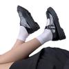 Velvet Calf Socks: Spring/Summer Breathable Over-the-Knee White JK School Style