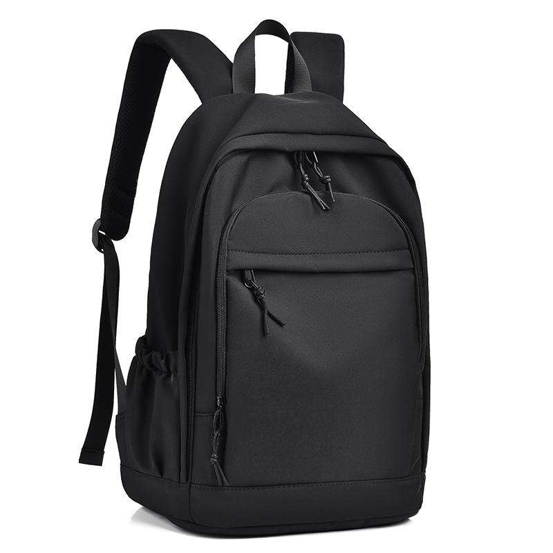 

14-дюймовый унисекс рюкзак большой вместимости для повседневного использования, прочный из ткани Оксфорд, простой дорожный рюкзак, рюкзак для компьютера, студенческий рюкзак 14 inches чёрный