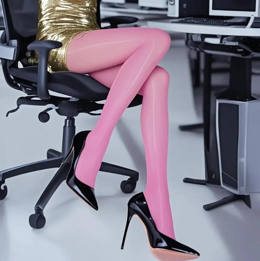 Socks Pantyhose 1 Pairs Of Glossy Socks Black Pantyhose Horse Oil Socks Anti-shield Sexy Women's Leggings Shiny Smooth