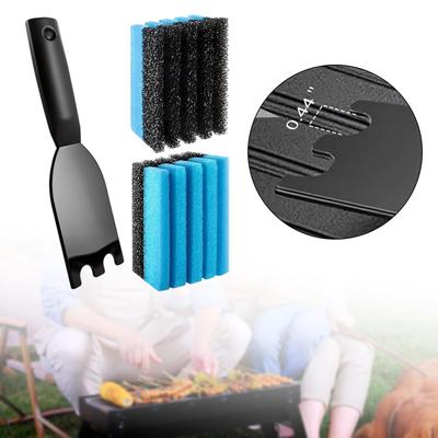 Grill Cleaning Tool for Barbecue, Kitchen Accessory, AntiScratch Tool, Multifunctional , Suitable