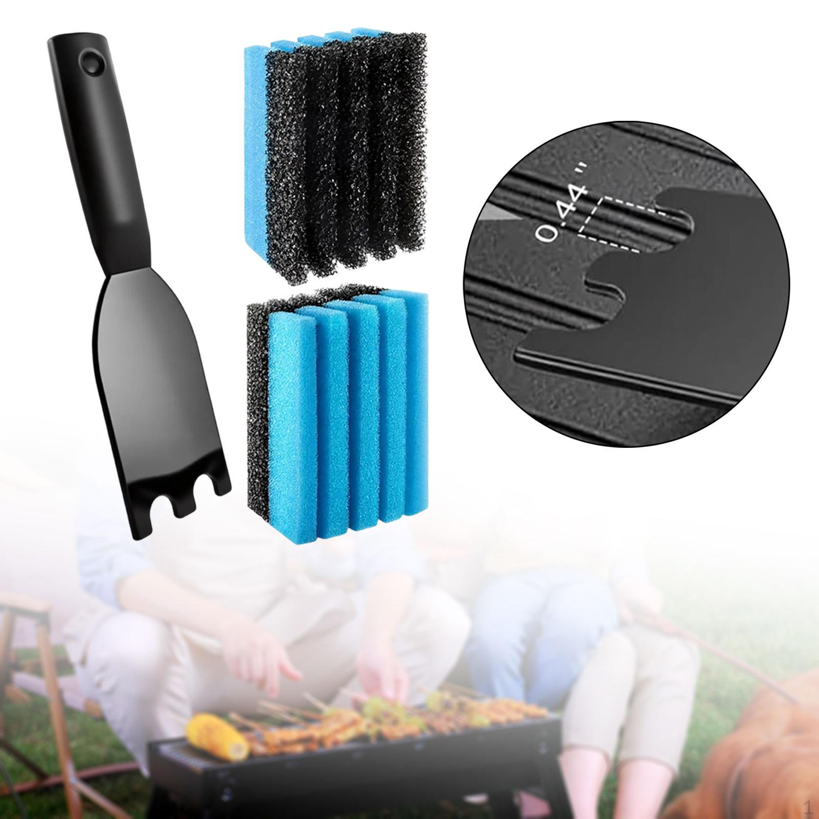 

Grill Cleaning Tool for Barbecue, Kitchen Accessory, AntiScratch Tool, Multifunctional , Suitable Style A