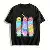 Y2K Style Fun Soda Can Print Top Sweet Girl Style Casual Loose Crew Neck Short Sleeve T-Shirt Pure Cotton T-shirt