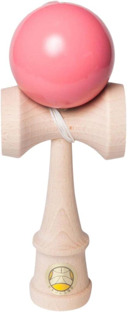 Yamagata Koubou Competition Kendama "Ozora" (Japan Kendama Association Certified) Solid Color Pink