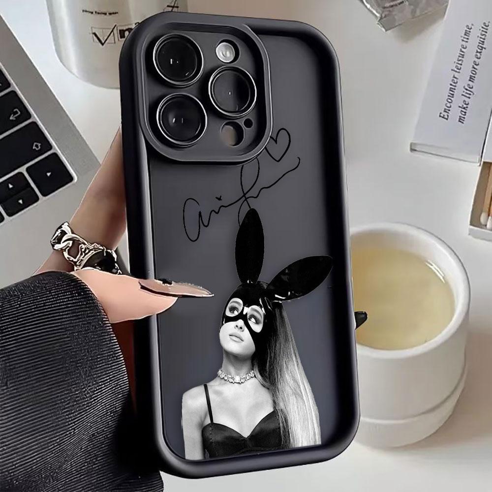 

A-Ariana G-Grande Singer Phone Case For MOTO G9 G32 G35 G52 G53 G54 G56 G60 G75 G84 G85 G86 E32 E40 EDGE 40 50 50F 60 70 Case MOTOG86
