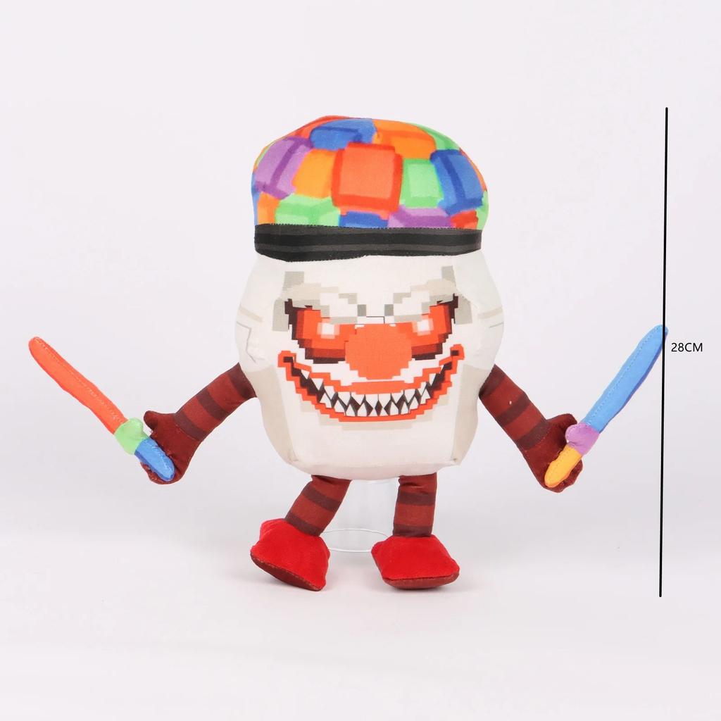 Steal A Brainrot Esok Sekolah Plush,No.9 House Stuffed Animal Plush Toys, Stuffed Animal Toy Kawaii Toys For Kids Christmas Gifts