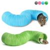 1 Pcs Small Pet Fun Tunel Telescopic 100cm Pipe Ferret Supplies Training Channel Tubes Hamster Toys Small Hamster Accessories