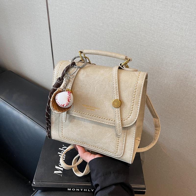 Niche Design Bag Women's New Versatile Backpack Retro Multi-functional Shoulder Messenger Small Backpack