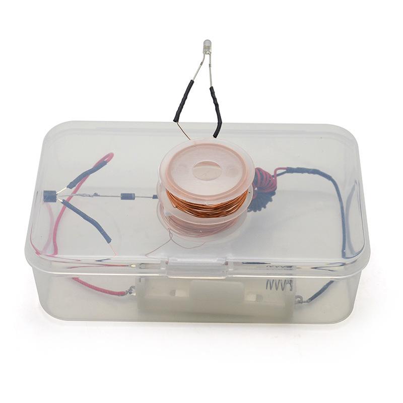 DIY Wireless Electromagnetic Induction Kit: Educational Science Toy for Experiments