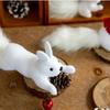 Simulated Craft Christmas Squirrel Ornament Artificial Foam Table Decor  Garden Decoration