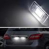 For Mercedes Benz B-Class W242 W246 2011-2019 A2468201566 1/2PCS 15SMD Car LED License Number Plate Light Canbus Error Free License Plate Lights 2