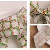 Exquisite Christmas Bows Pendant Linen Wreaths Bowknot Ornaments  Merry Christmas Decorations