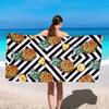 1pc Bohemian beach towel, ultra-fine fiber quick drying beach towel, multifunctional beach towel for beach swimming and vacation