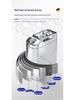 Stainless Steel Fuel Can - 304 Gasoline & Diesel, 10L/20L/30L, Thickened Portable Car Spare Tank