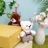 2026 Painter Bear Plush Keychain - Cute Mini Bear Pendant Toy Gift