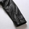 Casual Real Cowhide Genuine Leather Jacket Slim Mens Clothes Spring Autumn Men's Cow Leather Clothing