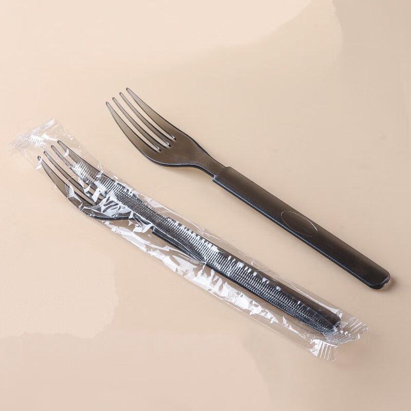 ZISIZ Disposable Semi-Transparent PS Cutlery