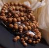 Exquisite 8mm Sandalwood Barbie Buddhist Prayer Beads Bracelet