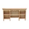 Display Shelf Miniature Display for 1:12 Scale Dollhouses, Perfect for Pretend Play and Display Realistic Wood Furniture