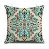 Retro Pattern Printed Cushion Pillow Cover Sofa Side Sleeping Household Products Linen Cushion Geometric Pattern