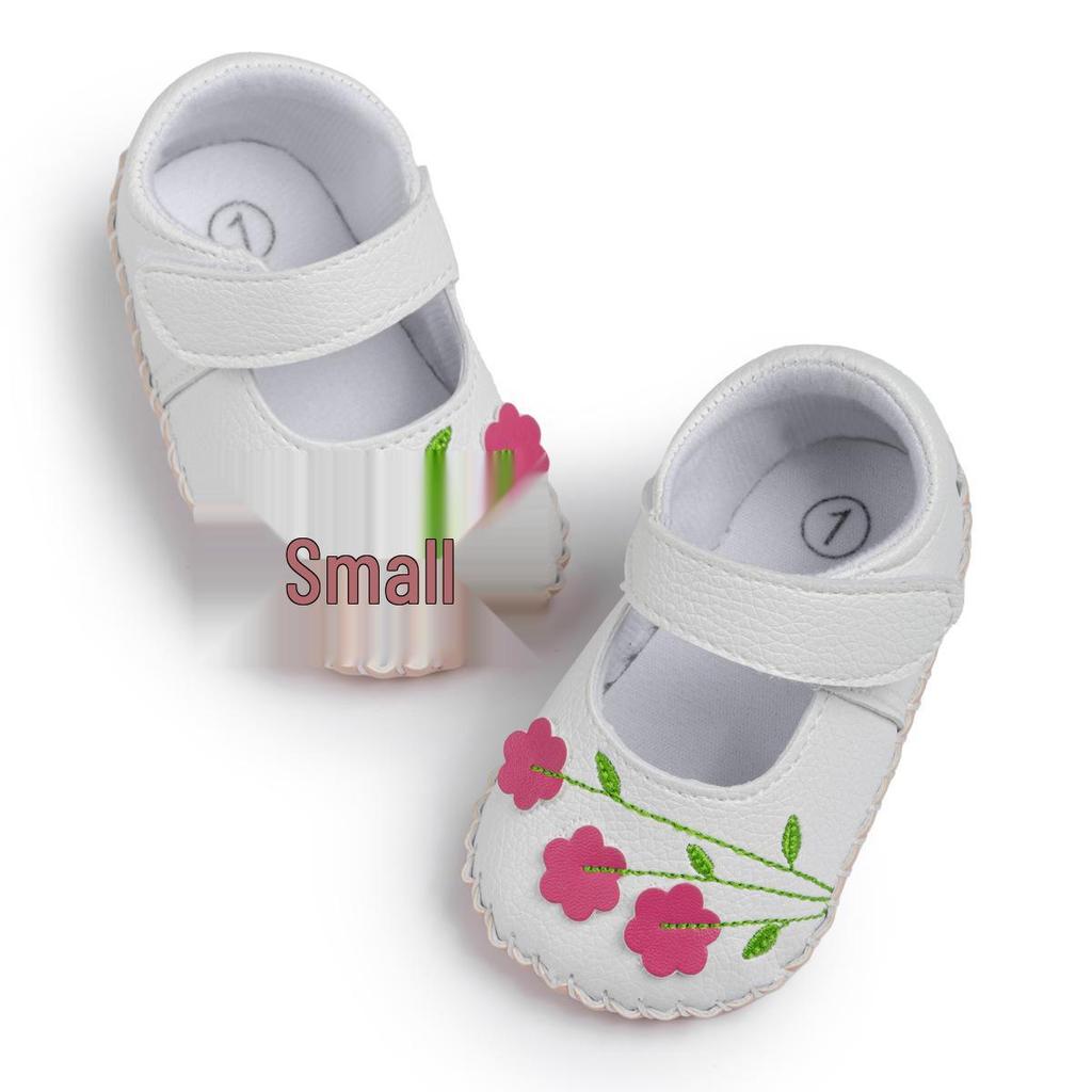 Baby Girl Soft Sole Non-Slip Casual Shoes, 0-1 Year, Cute Toddler Footwear