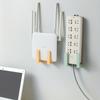 Multifunktionale bunte selbstklebende Haken sind einfach ohne Bohren zu installieren Klebrige Wandhaken Langlebiger Kunststoff Geeignet für die Organisation von Stauraum