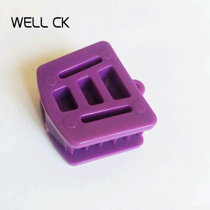 3ks Dental Mouth Gag Prop Bite Block Gumový otvírač Retraktor Materiály pro zubního lékaře Intraorální