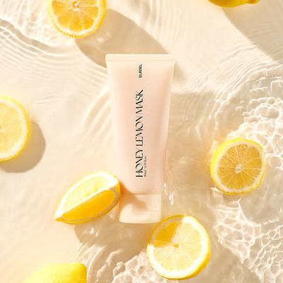 Honig-Zitronen-Maske 80ml / Premium-Produkt, Pflegend, Feuchtigkeitsspendend, Koreanische Kosmetik, Kbeauty