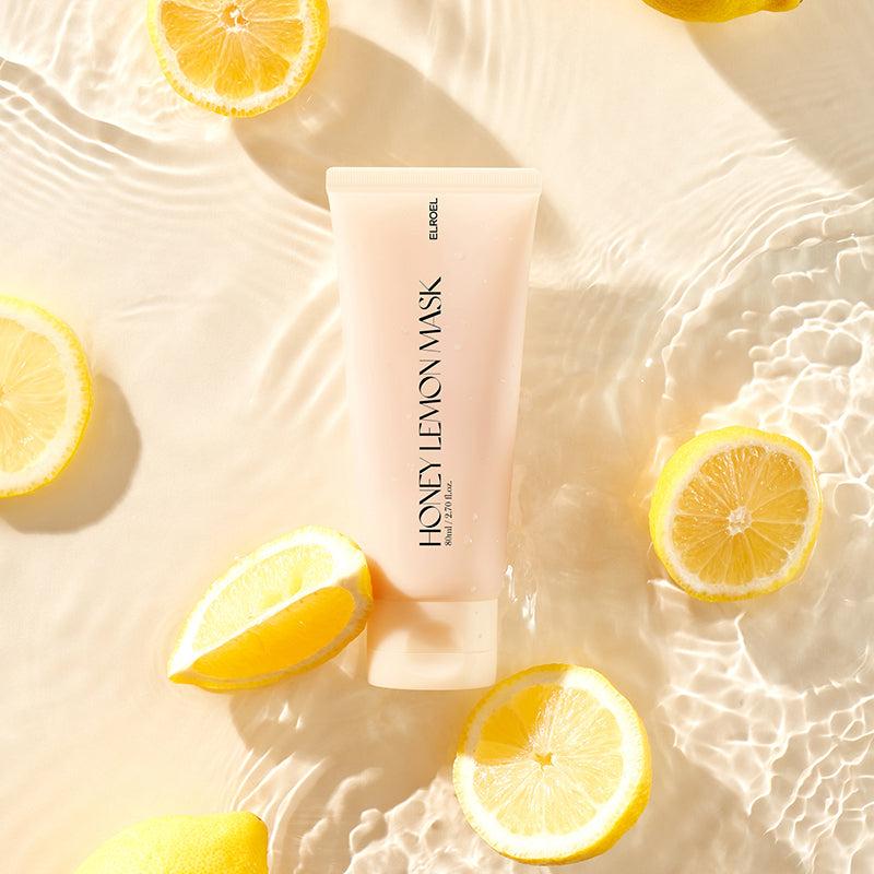 ELROEL Honey Lemon Mask 80ml/ Premium product, Nourishing, Moisturizing, Korean Cosmetics, Kbeauty