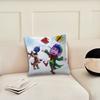 Mission Santa 2025 Cartoon cushion cover Pillow Cover Decoration Room Home Sofa living Office Car Nordic Simplicity