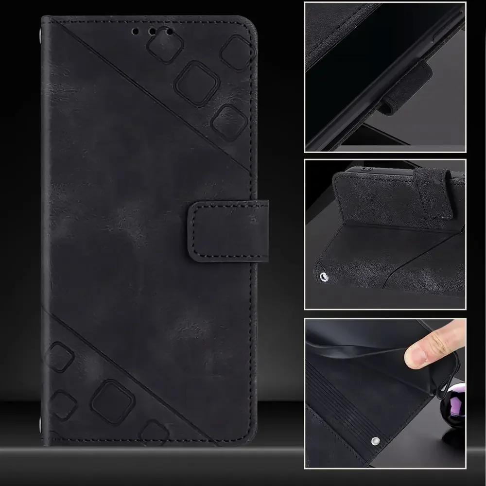 Wallet With Card Slot Kickstand Magnetic Flip Leather Case For ZTE Blade V70 Vita V60 V50 V40S Max Design 4G Axon 60 Lite