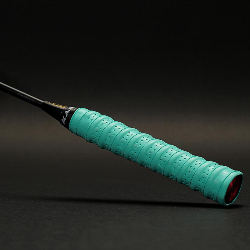 Kiel Handgummi Verdickt Rutschfest Badminton Schweißband Laminiert Perforiert Tennisschlägergriffleder Angelrutenwicklung Ta