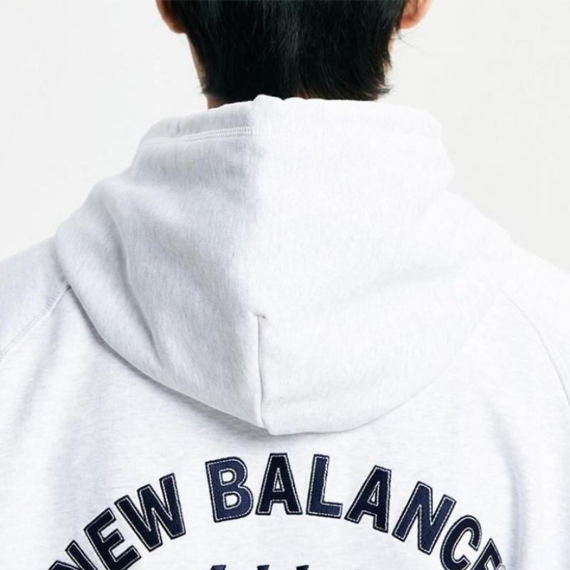 New Balance Unisex Basic Logo Brushed Hoodie Nbn0d41913