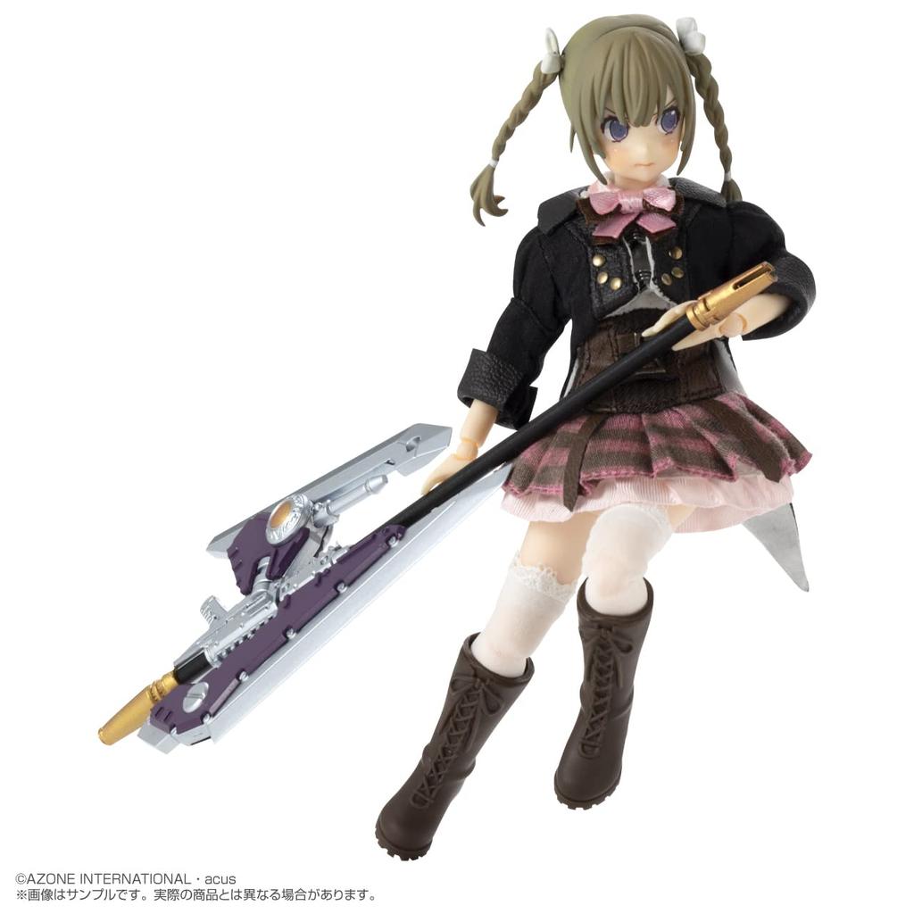 AZONE INTERNATIONAL Scale Doll Assault Lily Series 063 Assault Lily Gaiden Kishimoto Lucia Raimu Version Approximately 14cm Tall 1/12 No. 2.0