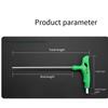 GetUniversal T-Handle Hexagonal Wrench Spanner 2/2.5/3/4/5/6/8/10mm Flat/Ball End Perfect for DIY and Professional Use