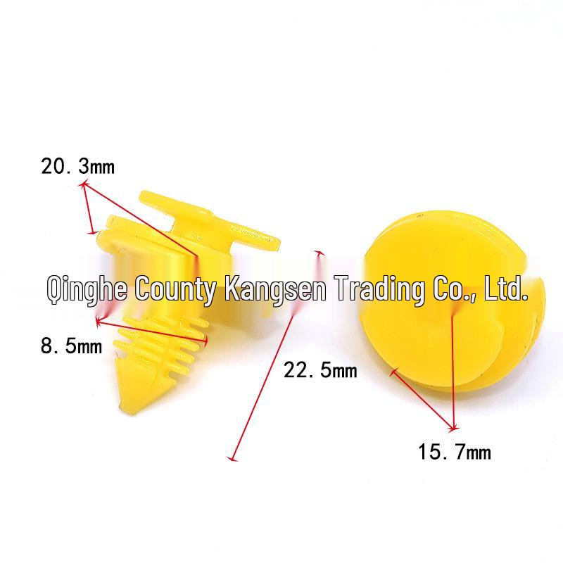 Tree-Shaped Barbed Rivet for Car Door Panel Decorations - Nylon Clip