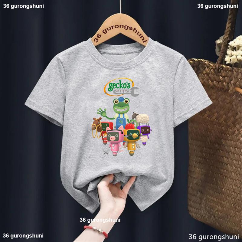 The Amazing World Of Gumball Short-sleeved Tshirt For Children 2025 New Kids Cartoon Loose Tops Tees Boys Cotton Clothing