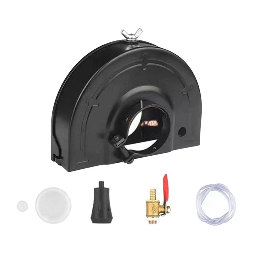 Compact Angle Grinder Shield Set Carbon Steel Dust Shroud Protection Cover for Grinder Metal Work