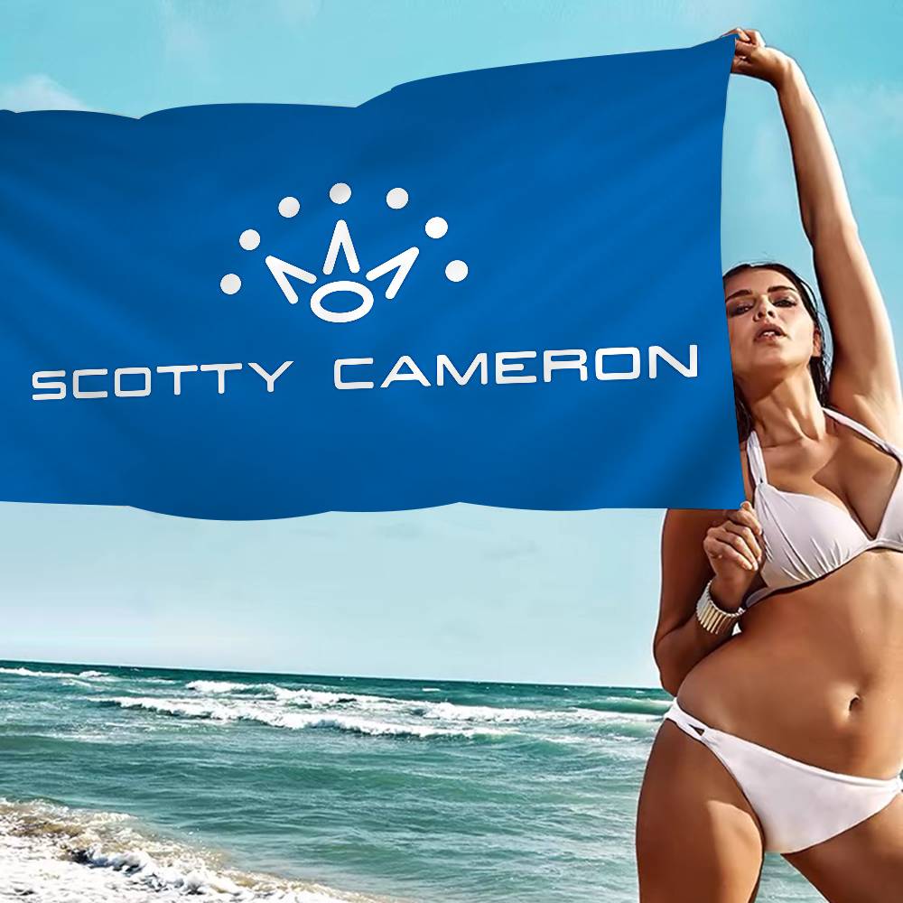 S-Scotty Logo C-Cameron Microfiber Blanket Quick Drying Beach Towels Oversized Printing Super Absorbent Pool Towel Blanket