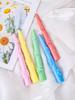 DIY Flower and Ribbon Bow Candle Silicone Mold Creative Long Rod Handmade Candles Ornament Making Supplies Home Decoration Gifts