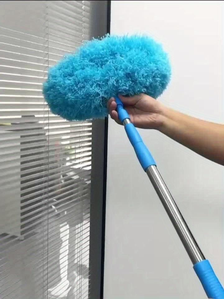 Ceiling Fan Cleaner Dusters With Extension Pole, Dust Removal Brush, Removable And Washable Microfiber Ceiling And Fan Duster, Ceiling Fan Duster