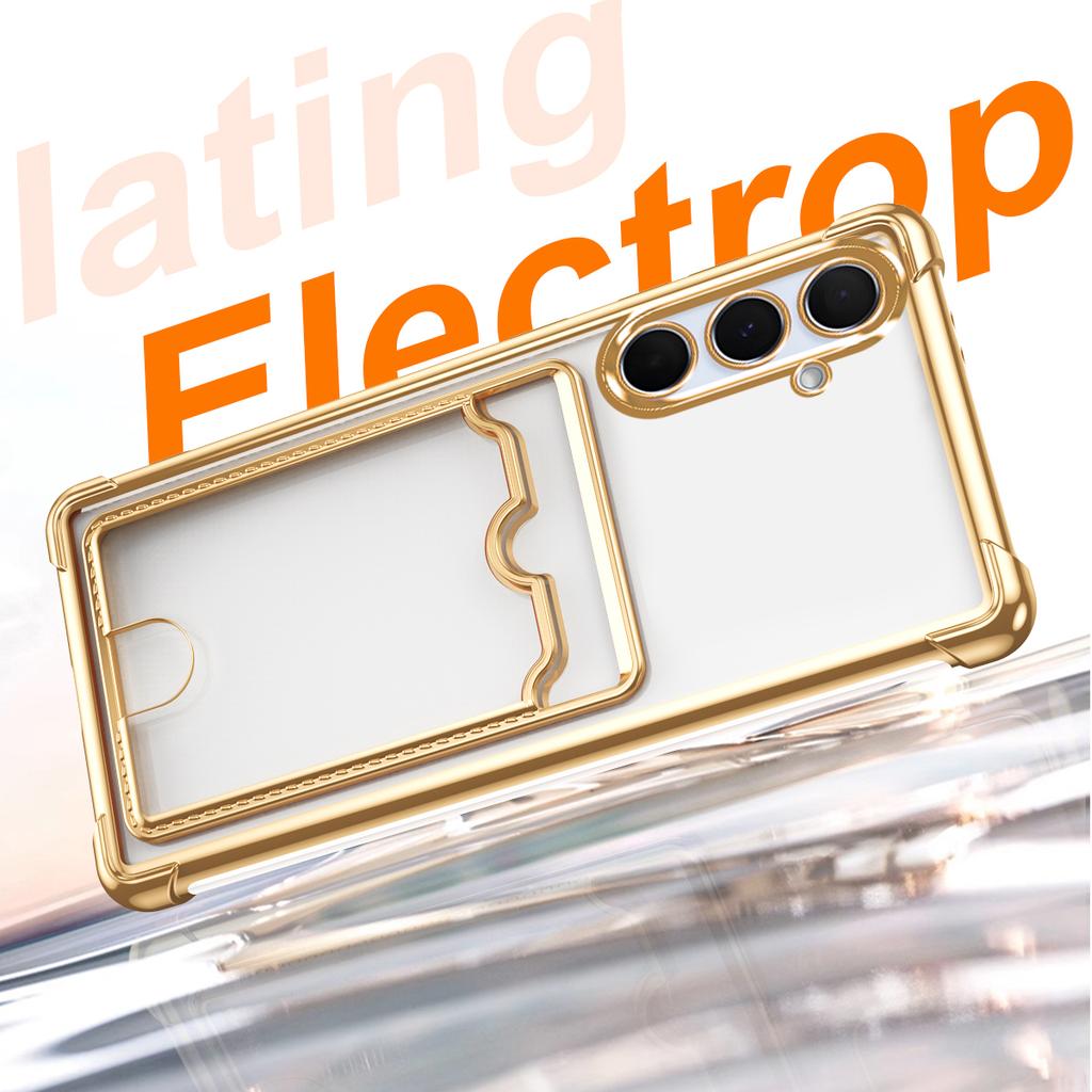 Clear TPU Soft Case for Samsung Galaxy A57 5G A37 A17 A55 A35 A15 A16 A56 A36 A 57 Phone Accessories Plating Cover Funda