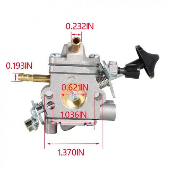 4282-120-0608 Carburatore Per Soffiatore a Spalle BR500 BR550 BR600 Per Zama C1Q-S183