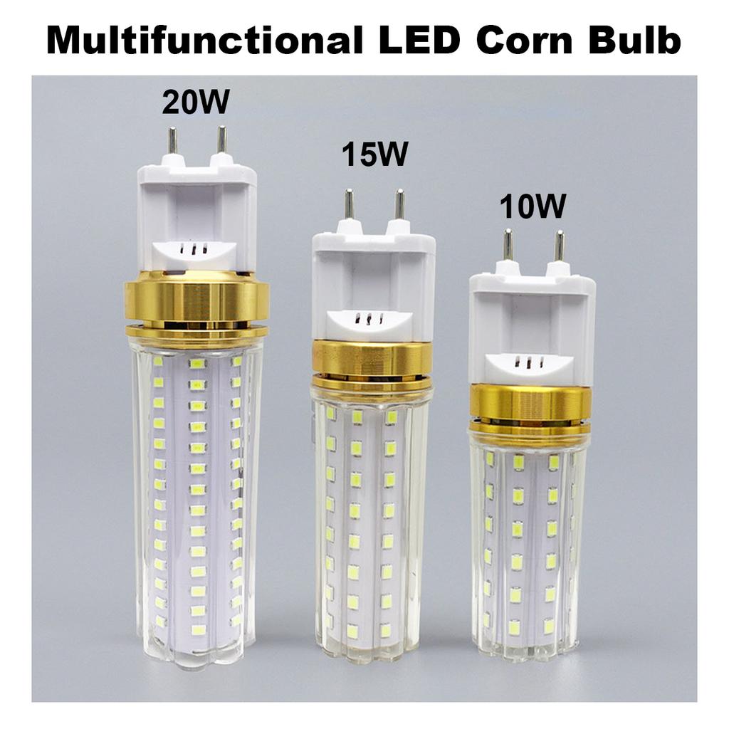 G12 Led Corn Light Bulbs Bulb 110 Volt 10W To 20W Cold Warm White 110V 130V 220V Pc Cover Shell 360 Degree Beam Angle 2835 Smd