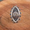 Ethiopian Copper Turquoise Gemstone 925 Sterling Silver Jewelry Handcrafted Ring RR-6-23