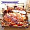 Son Goku Pattern Bedding,Quilt Set Quilt Cover Pillowcase Home Birthday Gift (1 * duvet cover + 2 * pillowcase, without core)