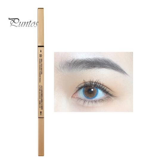 Eyebrow Pencil with Brush Professional Waterproof Sweat-proof Eye Brow Liner Long Lasting Makeup Easy to Color Eyebrow Definition Pencil Tattoo