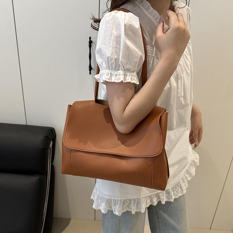 Single Shoulder Bags for Women Large Hobo Shopper Bag Solid Color Quality Crossbody Handbag Lady Travel Tote Bags