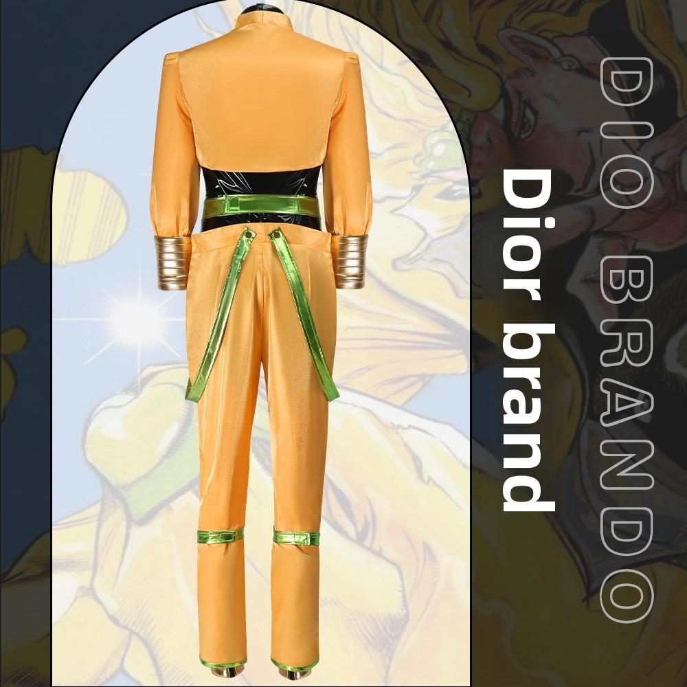 Jojos Bizarre Adventure Brando Cosplay Kostüm Für Halloween Streetwear Fans