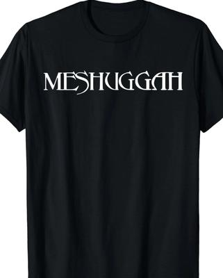 Meshuggah Band maglietta nera 100% Cotone T-shirt Uomo Top Unisex taglie S-5Xl 2F110